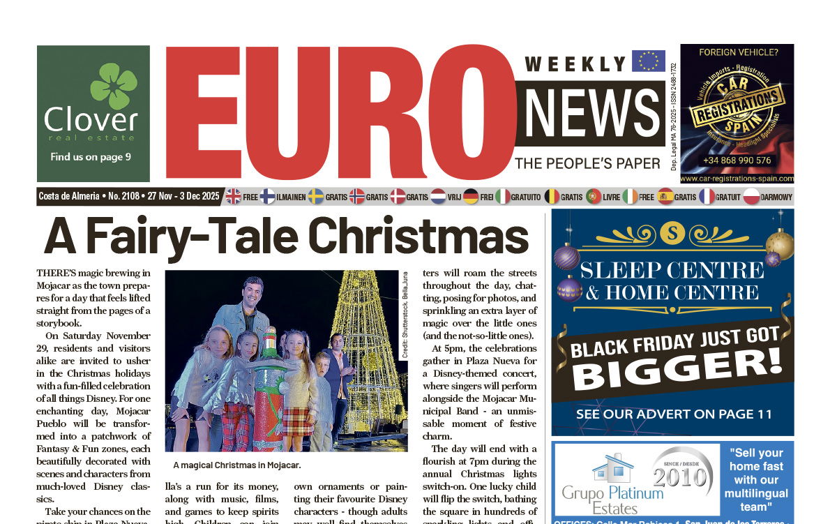 Costa De Almeria Newspaper 27 Nov - 3 Dec 2025