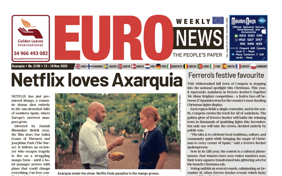Axarquia Newspaper 13 - 19 Nov 2025