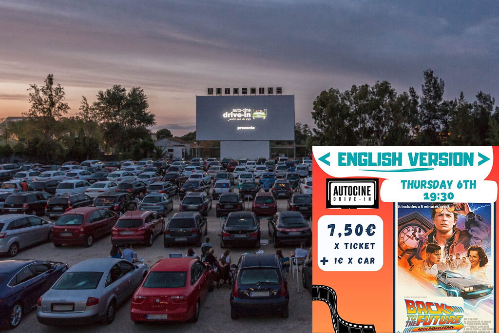 Classic Film Night: Back To The Future Lights Up Denia’s Drive-in
