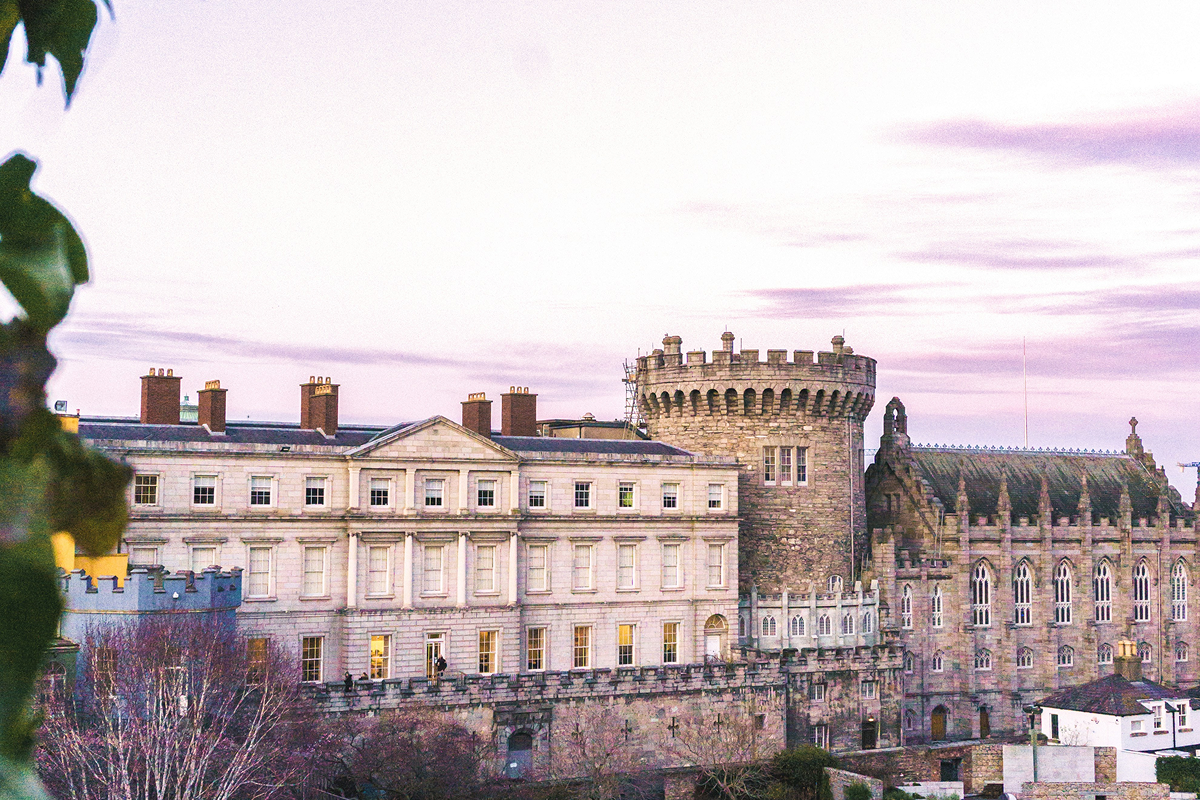 Dublin Castle Prepares For Ireland’s 10th Presidential Inauguration