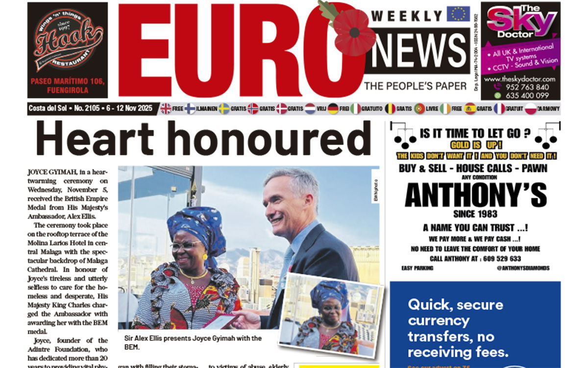 Costa del Sol newspaper 6 - 12 Nov 2025