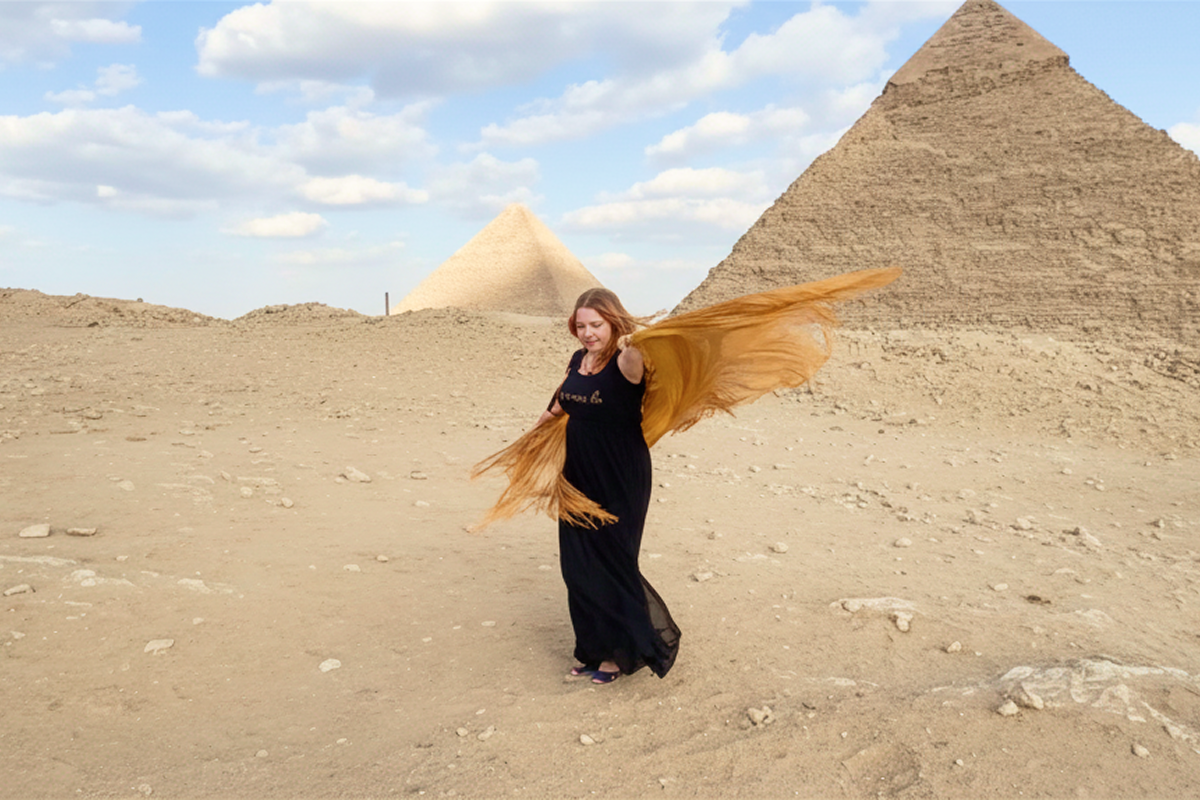 VIDEO: From Almeria to Egypt – Flamenco dancer turns the pyramids into a stage for compassion