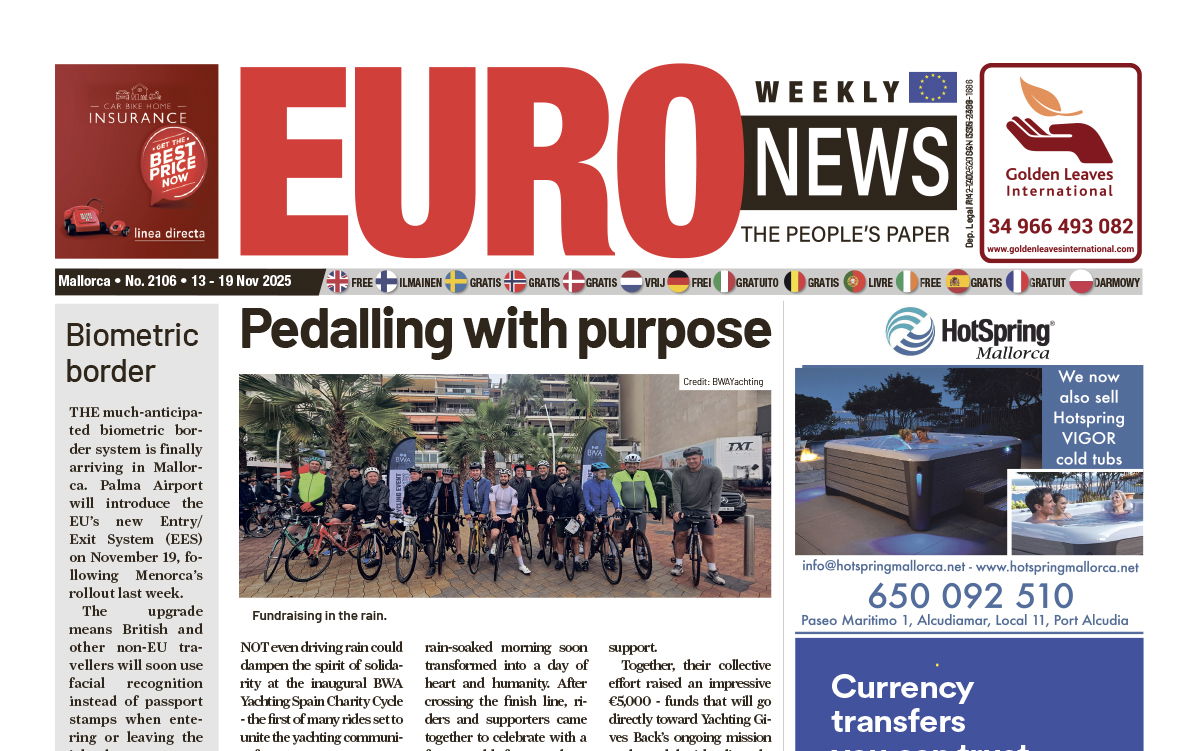 Mallorca Newspaper 13 - 19 Nov 2025