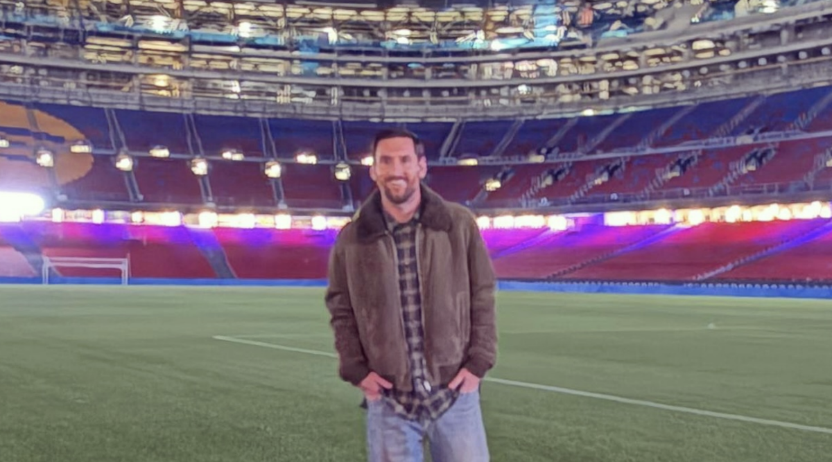 Messi’s Emotional, Surprise Return To Spotify Camp Nou