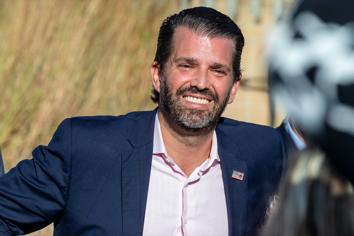 Donald Trump Jr Spotted In Leaving Hassan Law Firm In Gibraltar