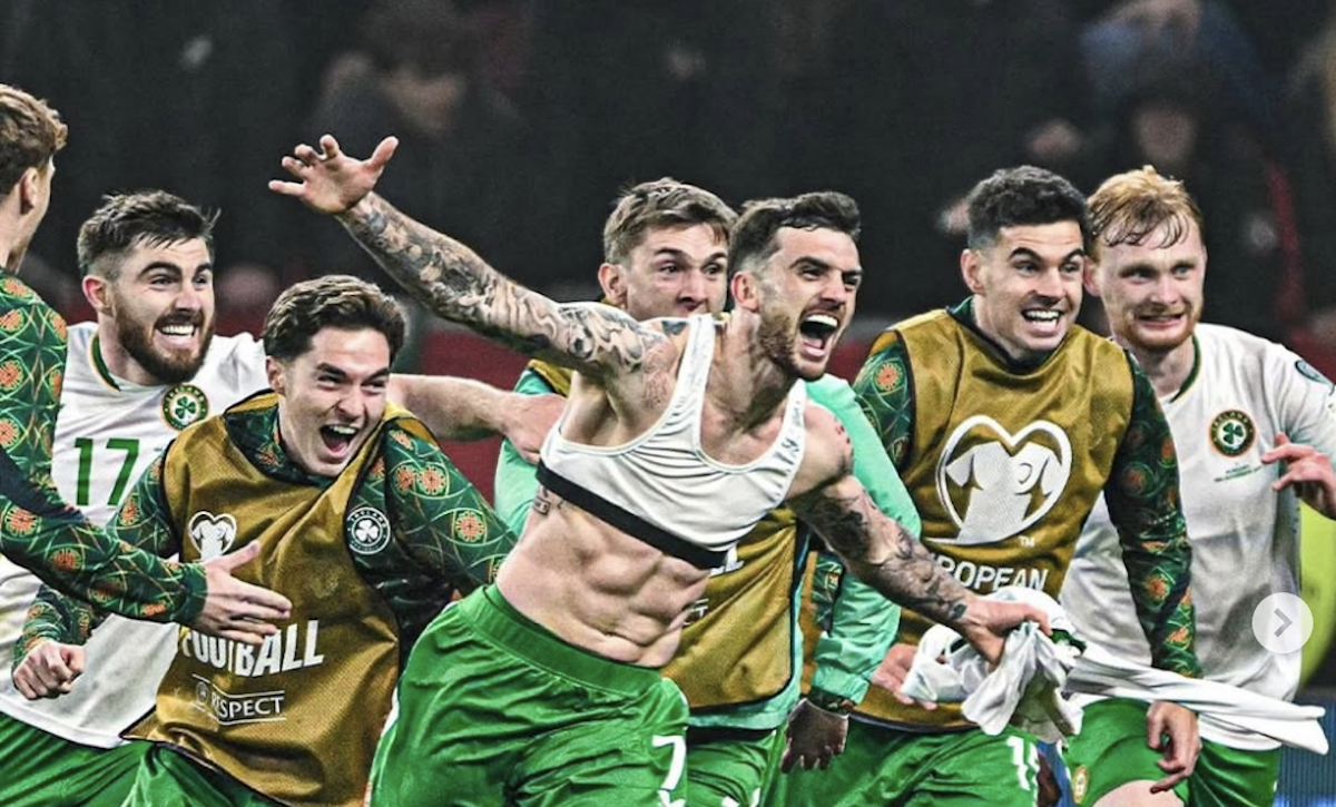 Celebration And Tears As Ireland’s Young Star Propels Team To World Cup Playoffs
