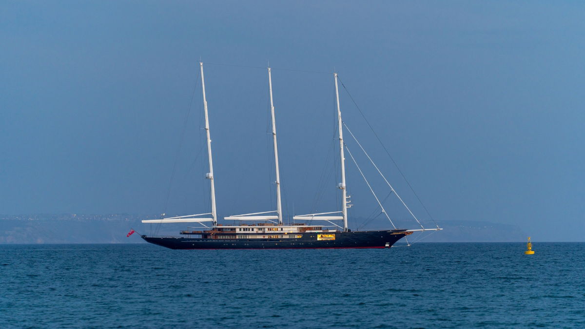 Jeff Bezos’ Superyacht Koru Makes Another High-profile Stop In Palma