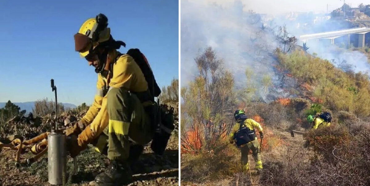 Don’t panic! Don’t panic! Controlled burn in Mijas on Tuesday to prevent wildfires