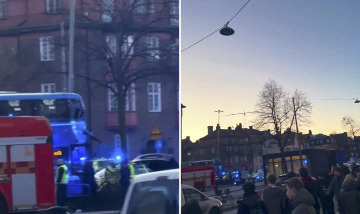 Stockholm Bus Tragedy: Multiple Dead As Double-decker Ploughs Into Bus Stop