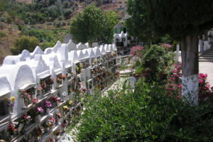 Floral offerings.