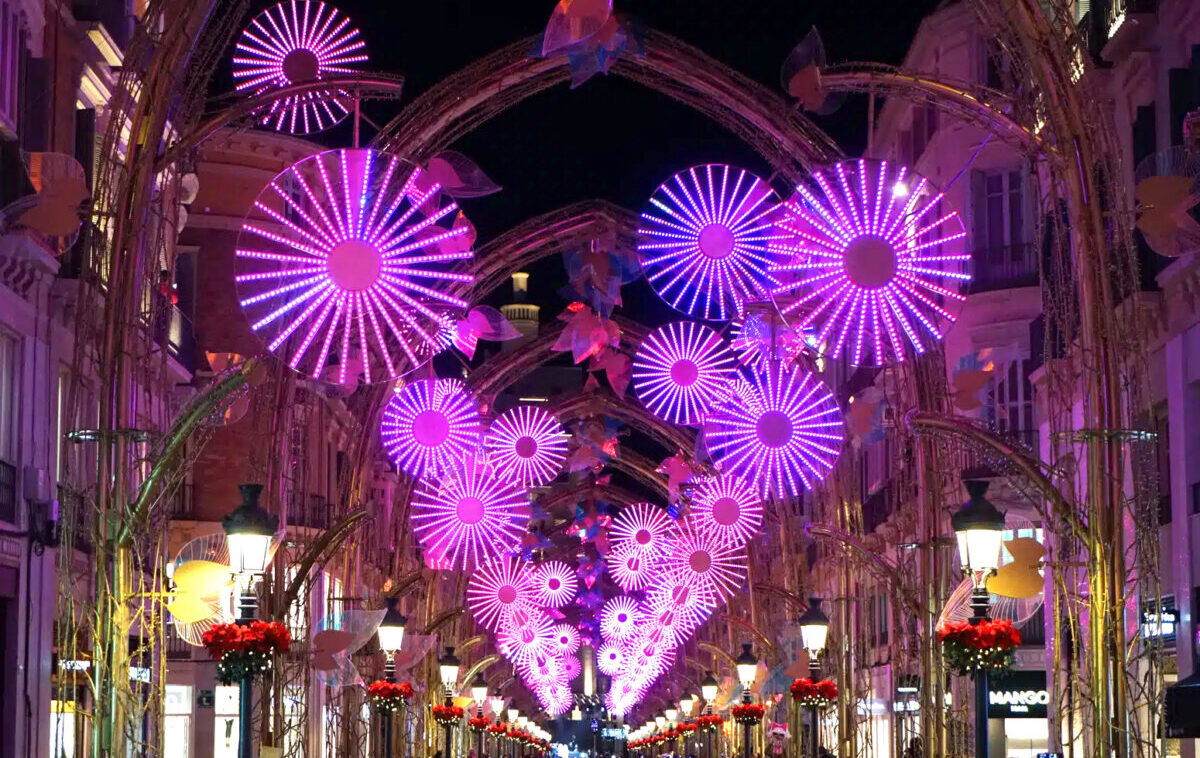 Malaga Christmas Lights 2025: Switch-on Date And Time Confirmed