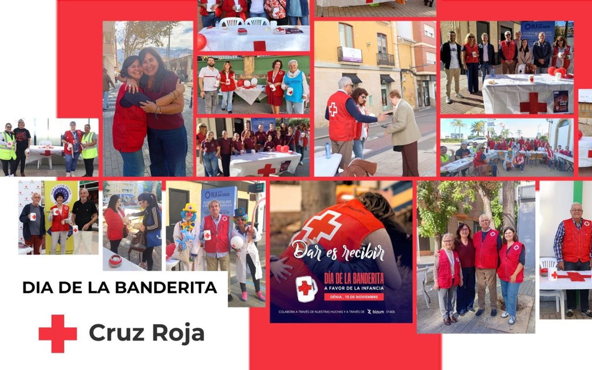 Red Cross Raises Over €3,000 For Children In Denia And Ondara During Flag Day