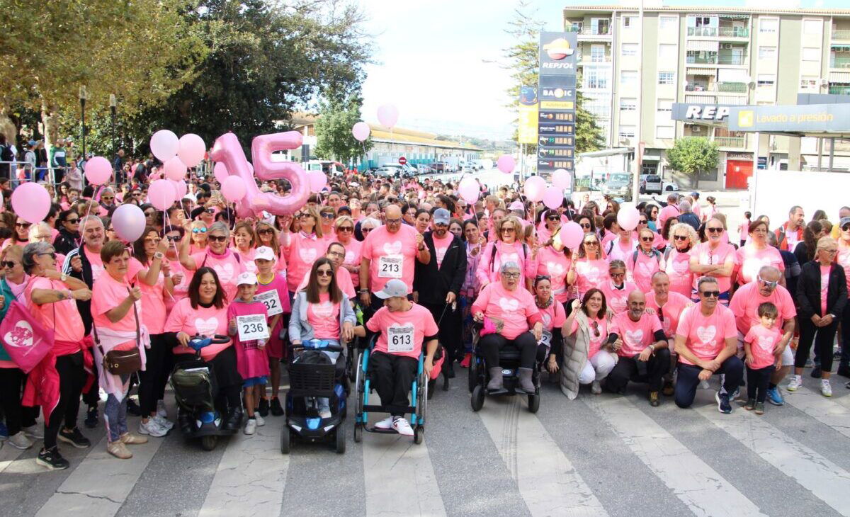 Hundreds Turn Out For Walk Of Hope To Raise Funds For Cancer Charity