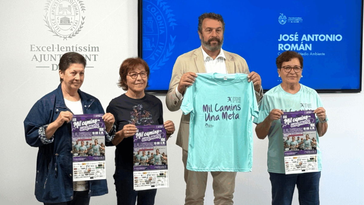 Elche runs the 13th “Mil Camins, Una Meta” for solidarity