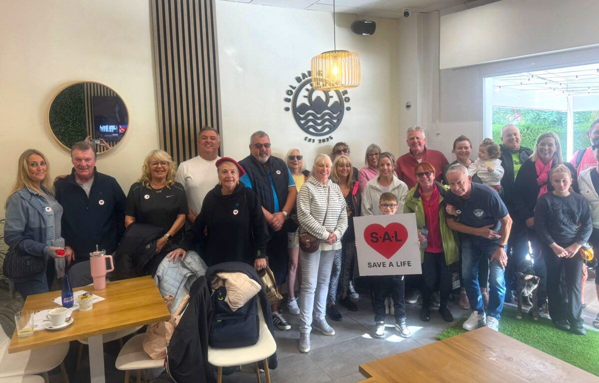 Walk for Save a Life in all weathers