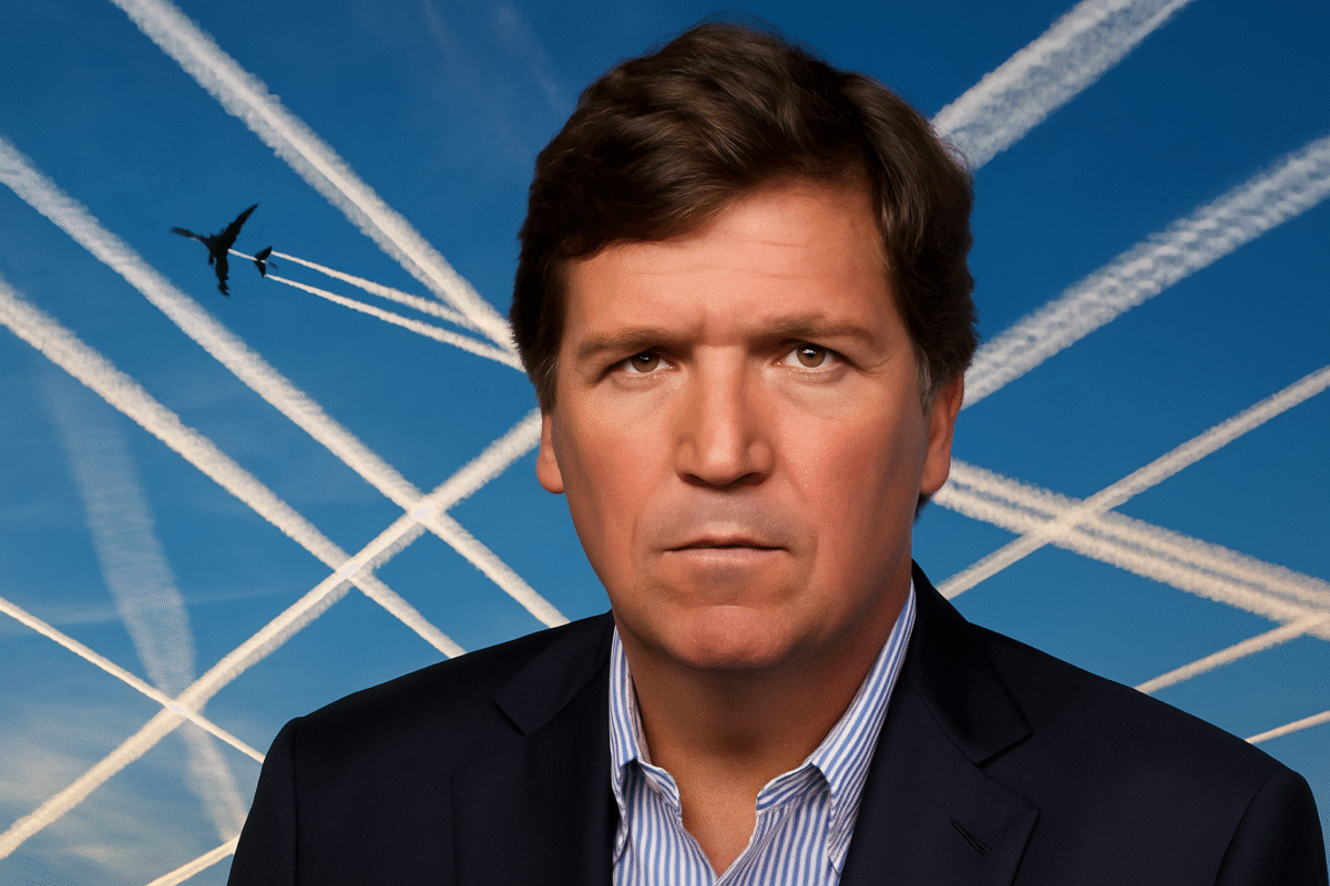 Tucker Carlson Just Told The Internet The Government’s Spraying The Sky