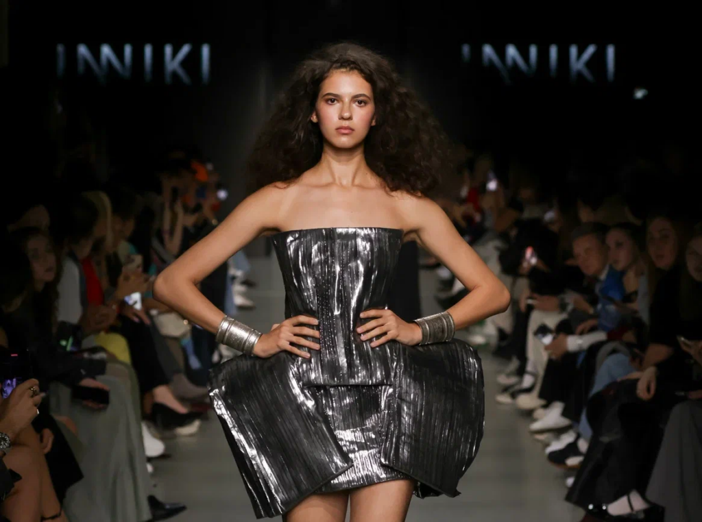 Model at BRICS fashion week