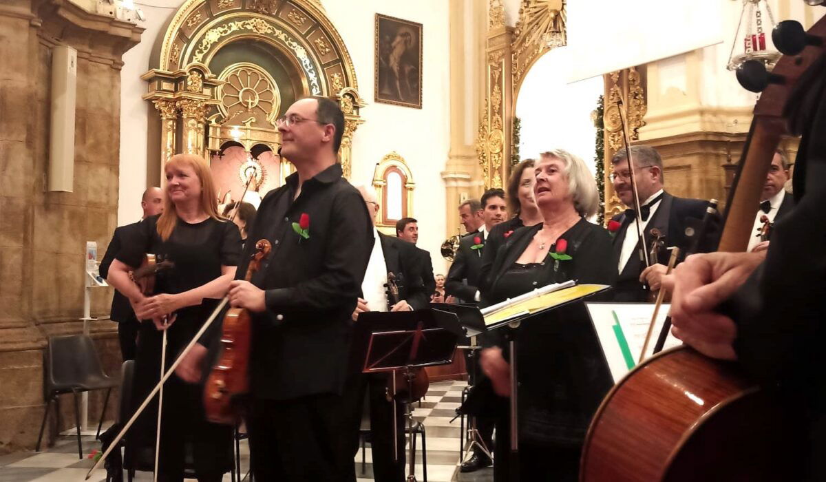 Interview with British violinist Geoffrey Silver, playing the Costa del Sol with the Collegium Musicum two very special Christmas concerts