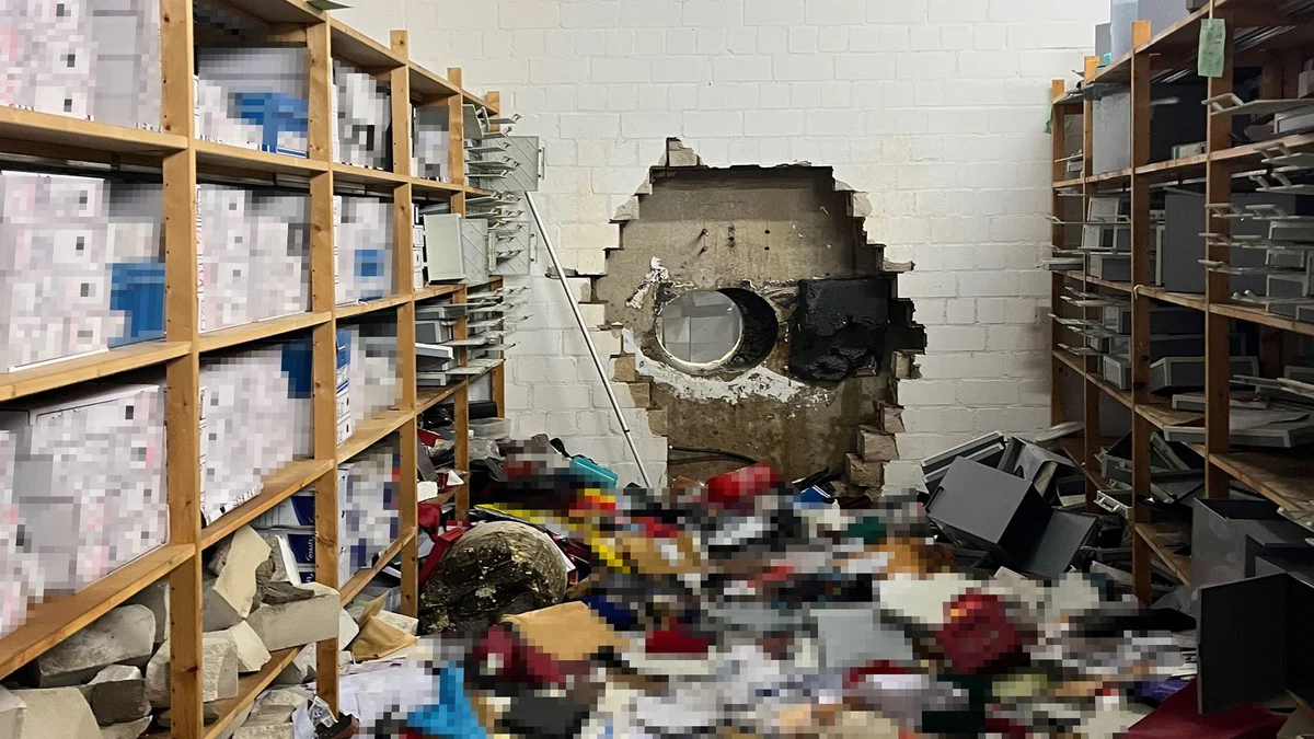 German bank heist: Thieves drill into Sparkasse vault, steal up to €30 million in audacious Christmas raid