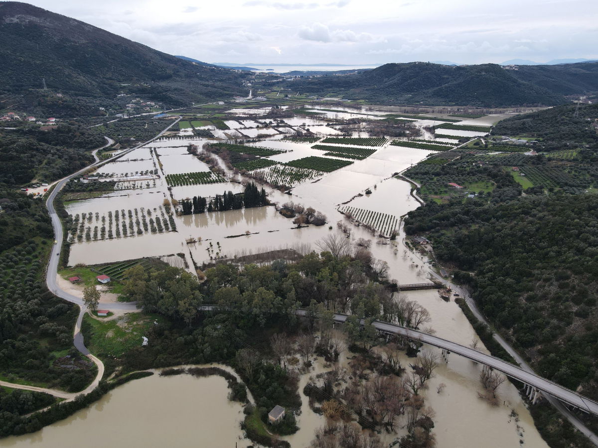 Greece under water as Storm Byron hits holiday islands