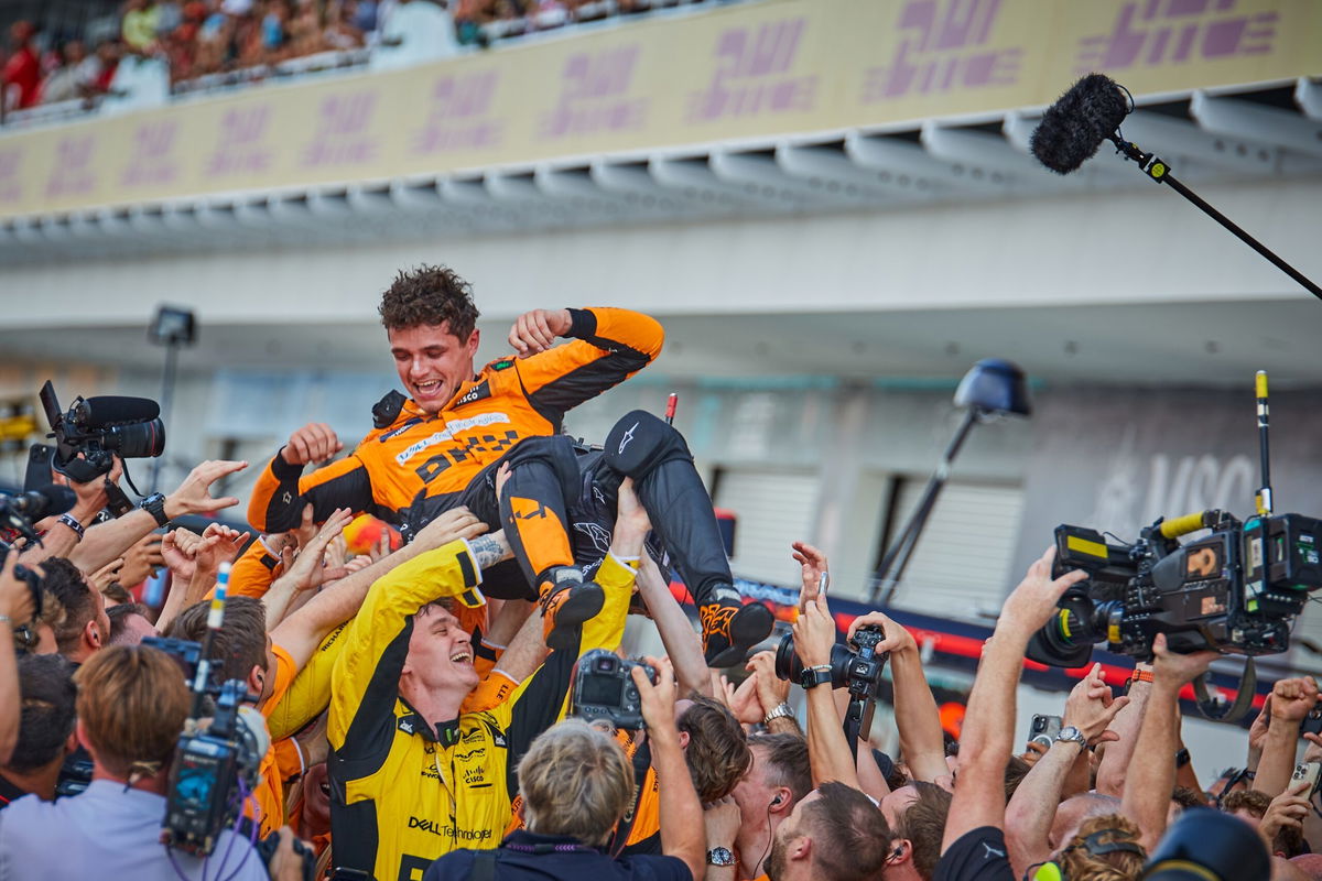 Norris crowned champion ending Verstappen’s four-year reign