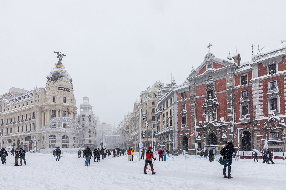 Snow, frost and freezing nights: Spain heads into Christmas under a blast of polar air