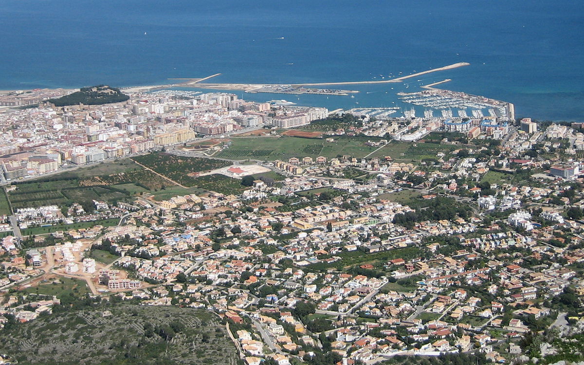 Spain promotes Denia with a beach that is actually in Bali