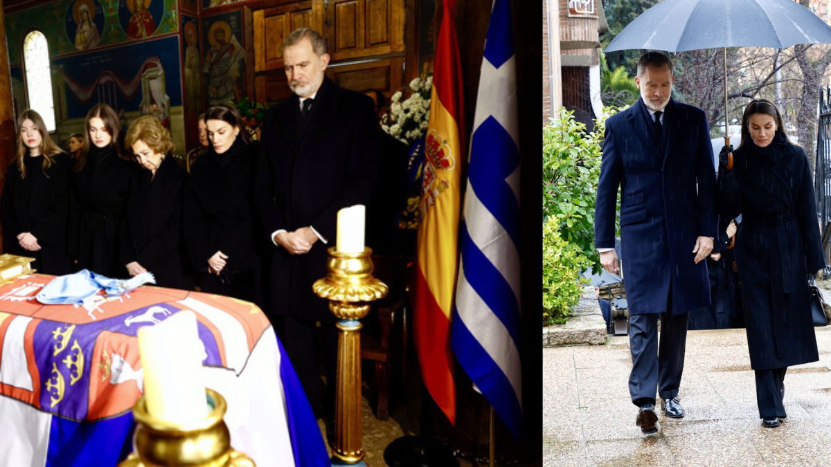 Spain’s royal family attend memorial service for Princess Irene of Greece in Madrid