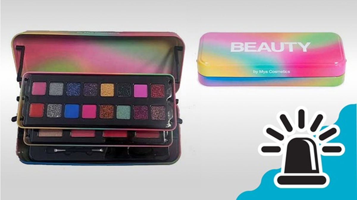 Eyeshadow pulled from sale in Spain after banned dye is found