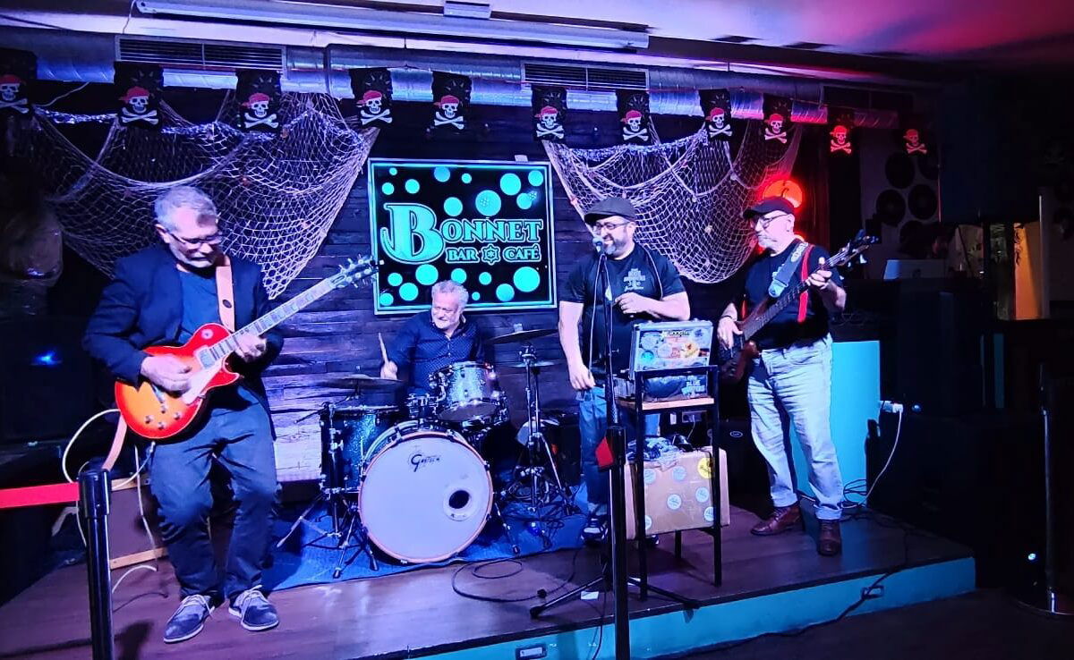 Blue Stompers Jump Review are back at Clarence Jazz Club, Torremolinos