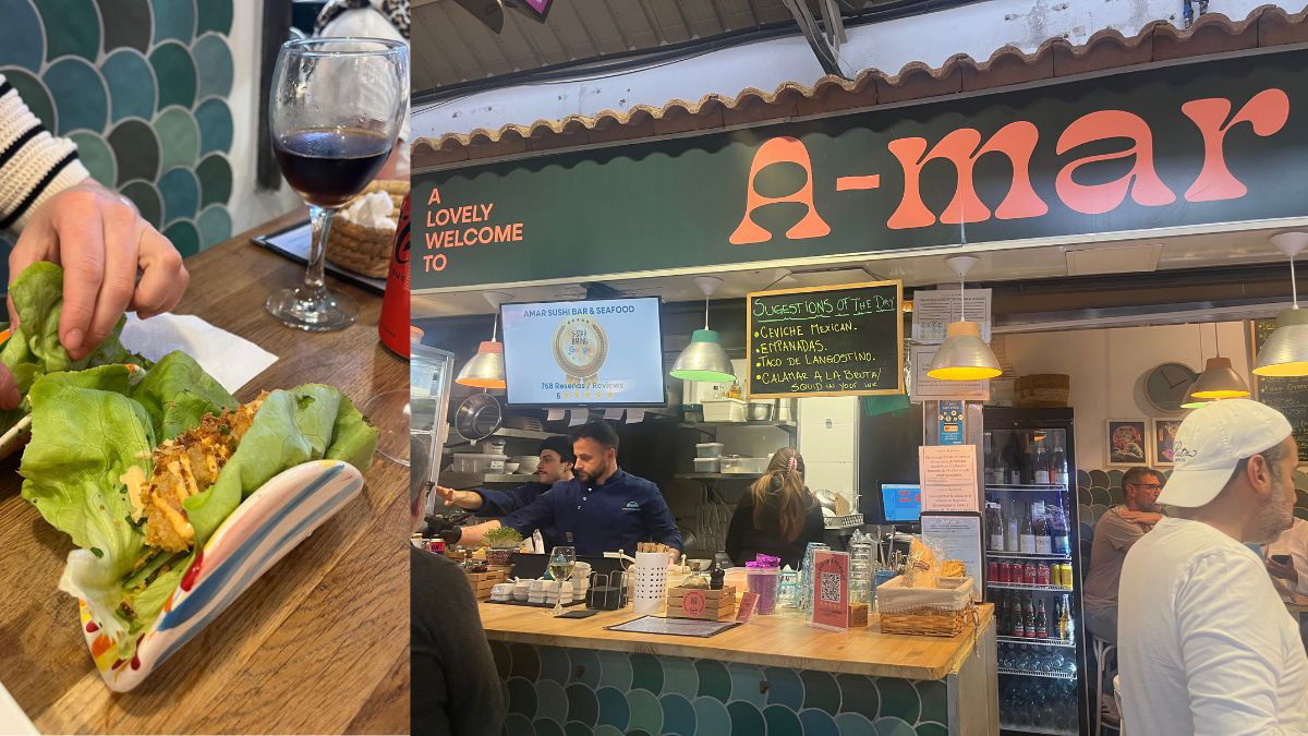 AMAR Sushi & Seafood Bar: The must-visit spot in Santa Catalina market