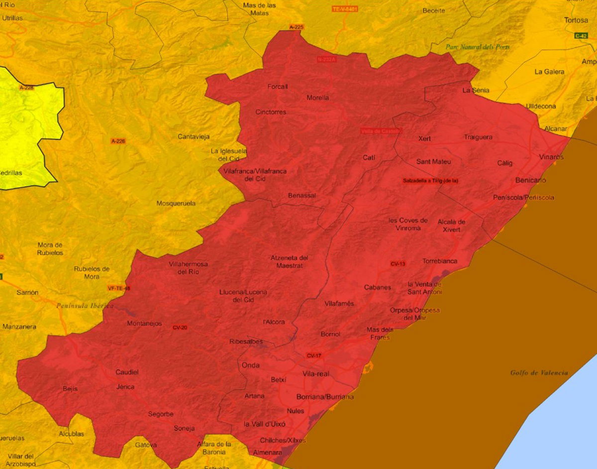 Valencia region on red alert: Carnival parades and football matches suspended