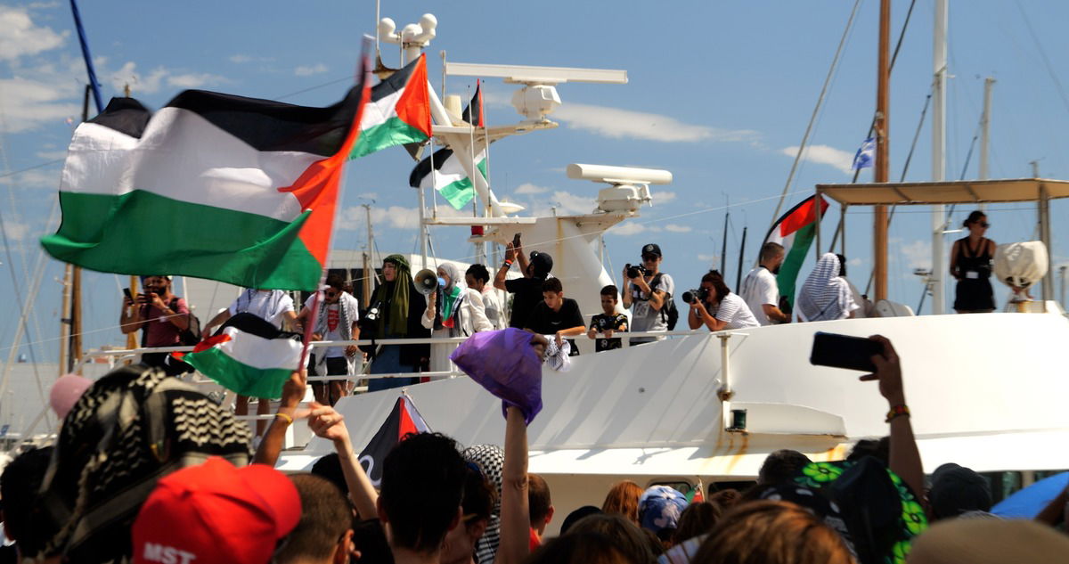 Massive Civilian Flotilla to Sail Again for Gaza from Barcelona