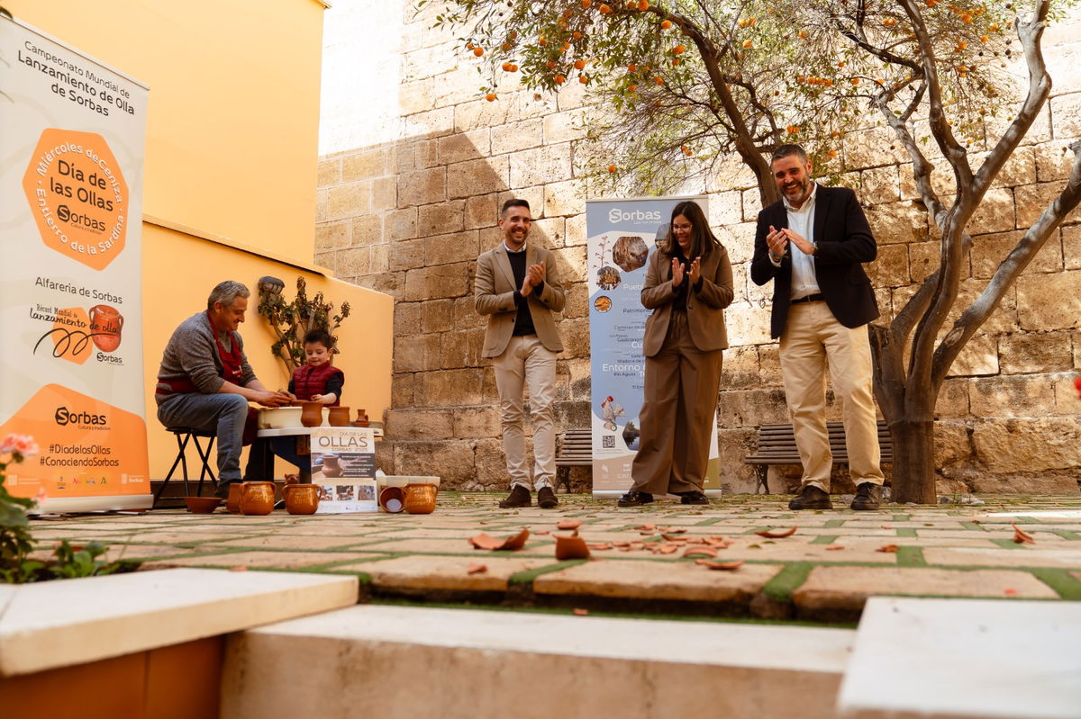 Spain’s strangest festival? Sorbas celebrates pot-throwing tradition