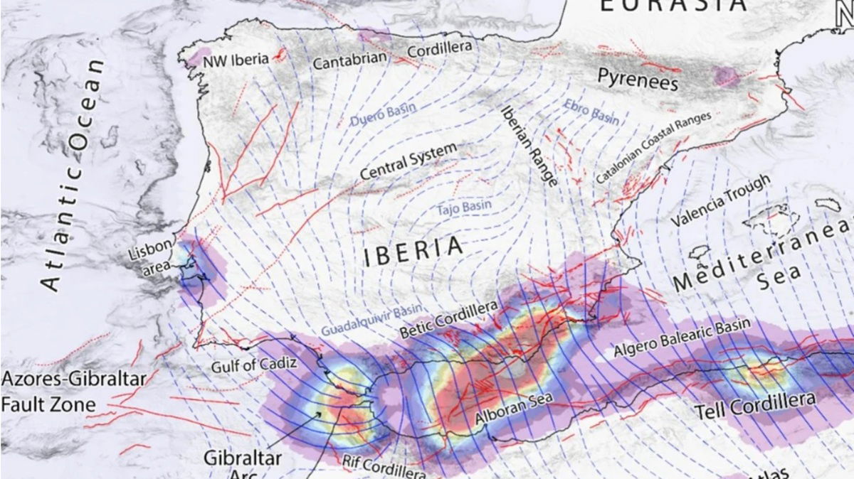 Scientists reveal Spain may be absorbing hidden tectonic pressure