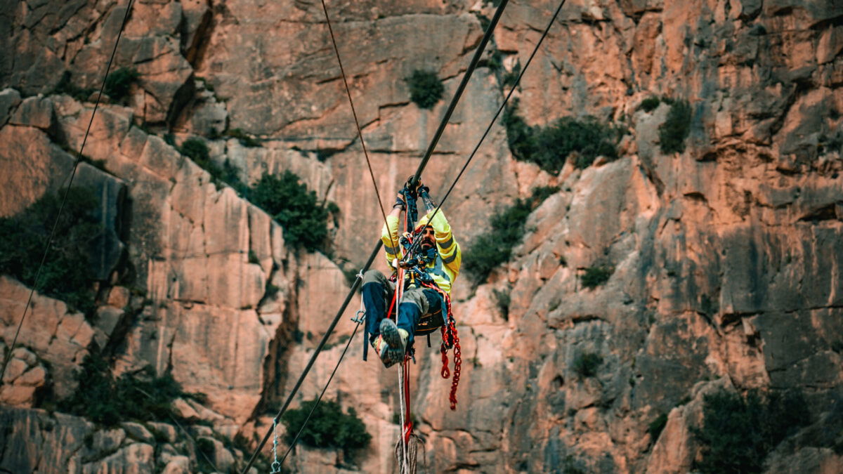 Don’t Look Down! Vertigo-inducing Works Begin On Spain’s Longest Suspended Footbridge In The Caminito Del Rey