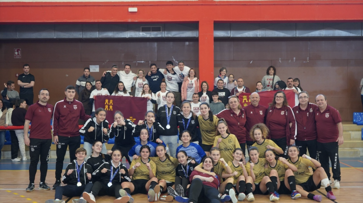 Murcia under-14 women’s futsal team finish runners-up in Spain